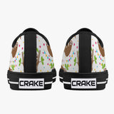 Crake Low Top Sloths laced custom prints canvas shoes at RM MYR289