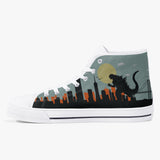 Crake High Top Godzilla laced custom prints canvas shoes at RM MYR289