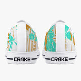 Crake Low Top Peters Painting laced custom prints canvas shoes at RM MYR289