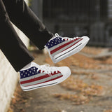 Crake High Top USA laced custom prints canvas shoes at RM MYR289