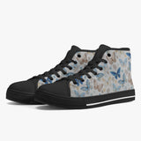 Crake High Top Butterflies laced custom prints canvas shoes at RM MYR289