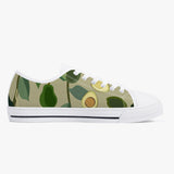 Crake Low Top Avocado laced custom prints canvas shoes at RM MYR289