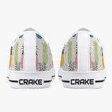 Crake Low Top Fancy Pineapples laced custom prints canvas shoes at RM MYR289