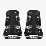 Crake High Top Cats and Butterflies laced custom prints canvas shoes at RM MYR289