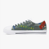 Crake Low Top Gradual laced custom prints canvas shoes at RM MYR289