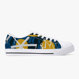 Crake Low Top Sunset laced custom prints canvas shoes at RM MYR289