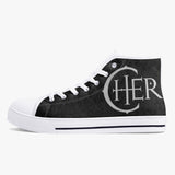 Crake High Top Cher laced custom prints canvas shoes at RM MYR289