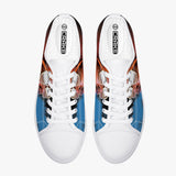 Crake Low Top Smoking Kills laced custom prints canvas shoes at RM MYR289