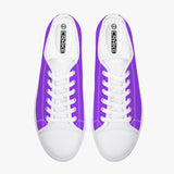 Crake Low Top Purple laced low top plain color canvas shoes at RM MYR289