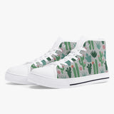 Crake High Top Cactus laced custom prints canvas shoes at RM MYR289