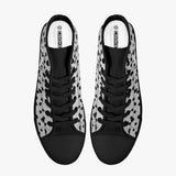 Crake High Top Black Spotted laced custom prints canvas shoes at RM MYR289
