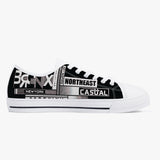 Crake Low Top Bronx and Brooklyn laced custom prints canvas shoes at RM MYR289