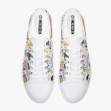 Crake Low Top William Hardware laced custom prints canvas shoes at RM MYR289