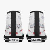 Crake High Top Donovan laced custom prints canvas shoes at RM MYR289