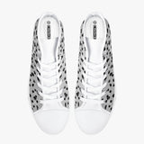 Crake High Top Black Spotted laced custom prints canvas shoes at RM MYR289