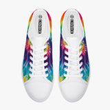 Crake Low Top Rainbow laced custom prints canvas shoes at RM MYR289