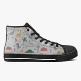 Crake High Top Dinosaurs laced custom prints canvas shoes at RM MYR289