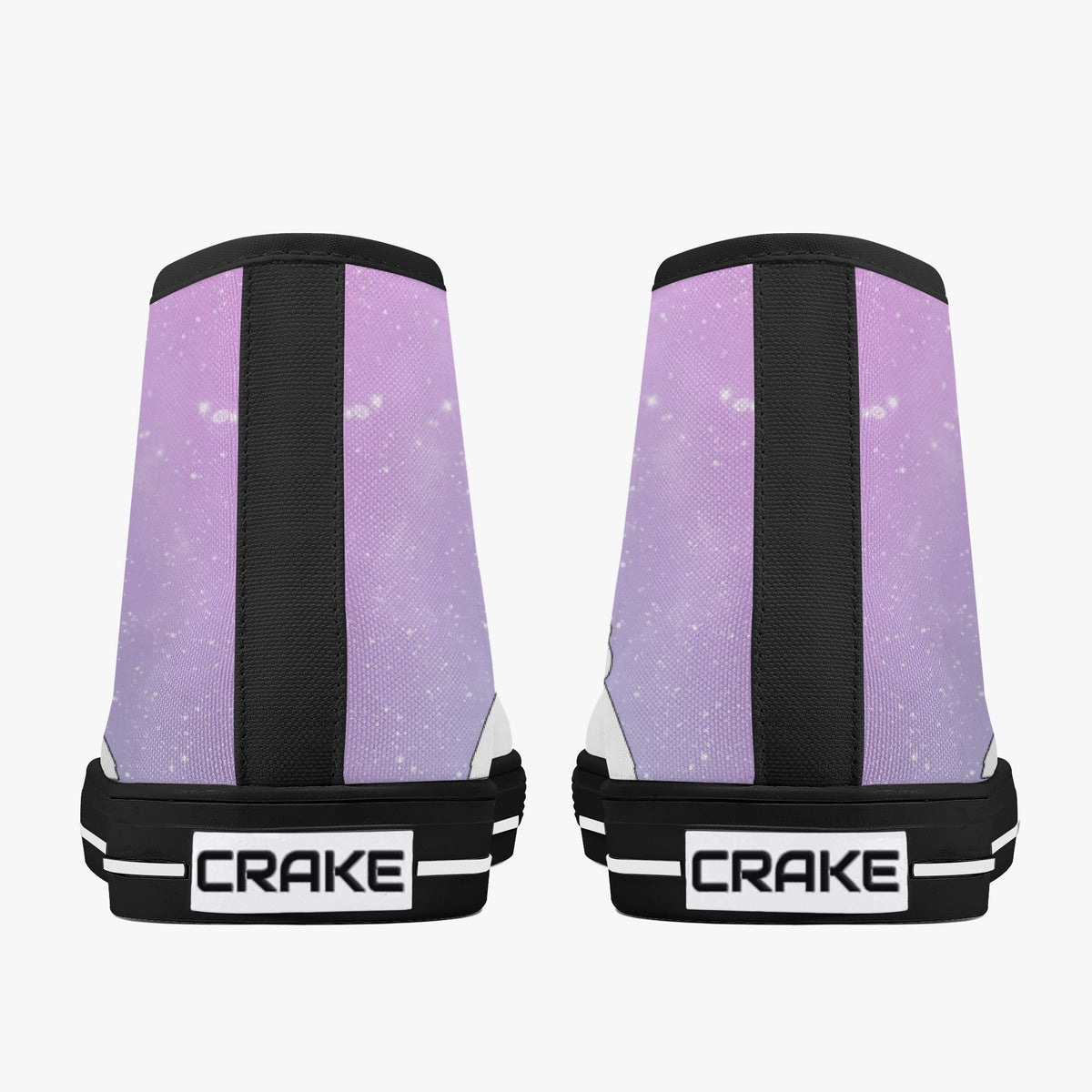 Crake High Top Alpaca laced custom prints canvas shoes