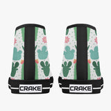 Crake High Top Cactus laced custom prints canvas shoes at RM MYR289