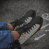 Crake High Top Be Brave laced custom prints canvas shoes at RM MYR289