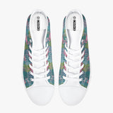 Crake High Top Flamingos 2 laced custom prints canvas shoes at RM MYR289