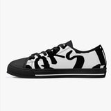 Crake Low Top Latin laced custom prints canvas shoes at RM MYR289