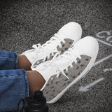Crake High Top The White Dogs laced custom prints canvas shoes at RM MYR289