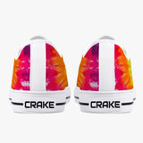 Crake Low Top Rainbow laced custom prints canvas shoes at RM MYR289