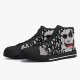 Crake High Top The Clown laced custom prints canvas shoes at RM MYR289