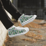 Crake High Top Cactus laced custom prints canvas shoes at RM MYR289