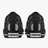 Crake Low Top Numbers laced custom prints canvas shoes at RM MYR289