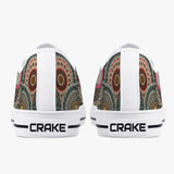 Crake Low Top Maple Leaf laced custom prints canvas shoes at RM MYR289