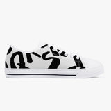 Crake Low Top Latin laced custom prints canvas shoes at RM MYR289
