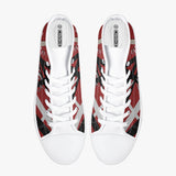 Crake High Top Red Guitar laced custom prints canvas shoes at RM MYR289
