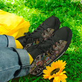 Crake High Top Route 66 laced custom prints canvas shoes at RM MYR289