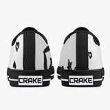 Crake Low Top Star and Love Graffiti laced custom prints canvas shoes at RM MYR289