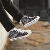 Crake High Top Cher laced custom prints canvas shoes at RM MYR289