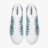 Crake Low Top Save the Turtles laced custom prints canvas shoes at RM MYR289