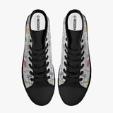 Crake High Top Dinosaurs laced custom prints canvas shoes at RM MYR289