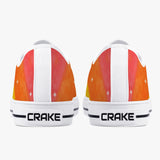 Crake Low Top Rainbow 2 laced custom prints canvas shoes at RM MYR289