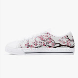Crake Low Top Sakuras laced custom prints canvas shoes at RM MYR289