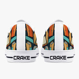 Crake Low top Books of wisdom laced custom prints canvas shoes at RM MYR289