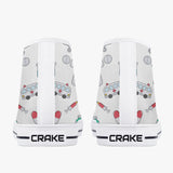 Crake High Top Donovan laced custom prints canvas shoes at RM MYR289