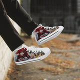 Crake High Top Japanese Anime laced custom prints canvas shoes at RM MYR289