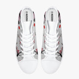 Crake High Top Samurai laced custom prints canvas shoes at RM MYR289