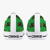 Crake Low Top Tractors laced custom prints canvas shoes at RM MYR289