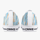 Crake Low Top Victory laced custom prints canvas shoes at RM MYR289