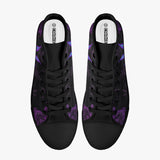 Crake High Top Purple Maple Leaf laced custom prints canvas shoes at RM MYR289