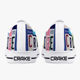 Crake Low Top Cruise Life laced custom prints canvas shoes at RM MYR289