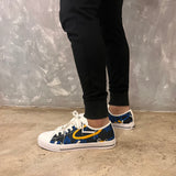 Crake Low Top Sunset laced custom prints canvas shoes at RM MYR289